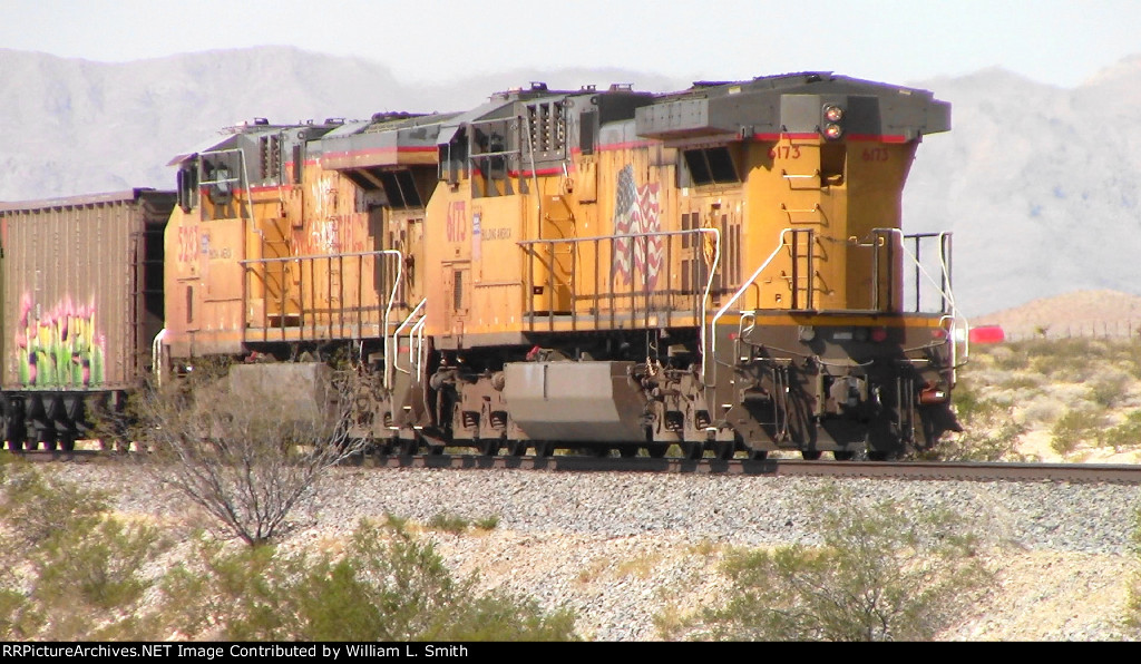 WB Unit Loaded Open Hooper Frt at Erie NV W-MdTrnSv-pshrs -158